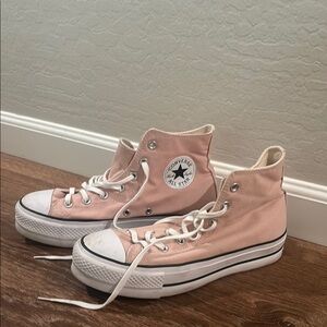 Converse Women's Pink High-Top Sneakers